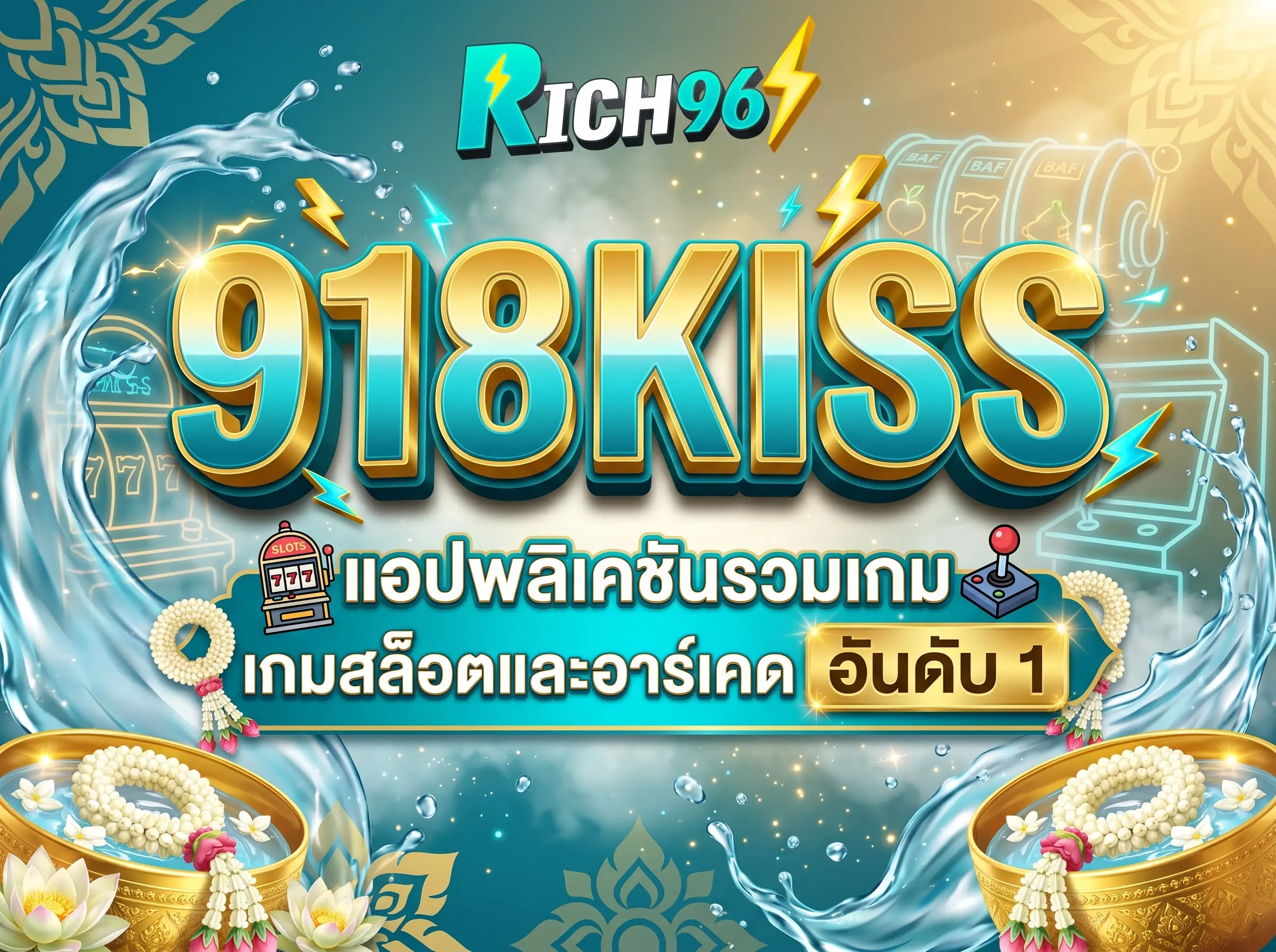 918KISS แอปพลิเคชันรวมเกมสล็อตและอาร์เคดอันดับ 1
