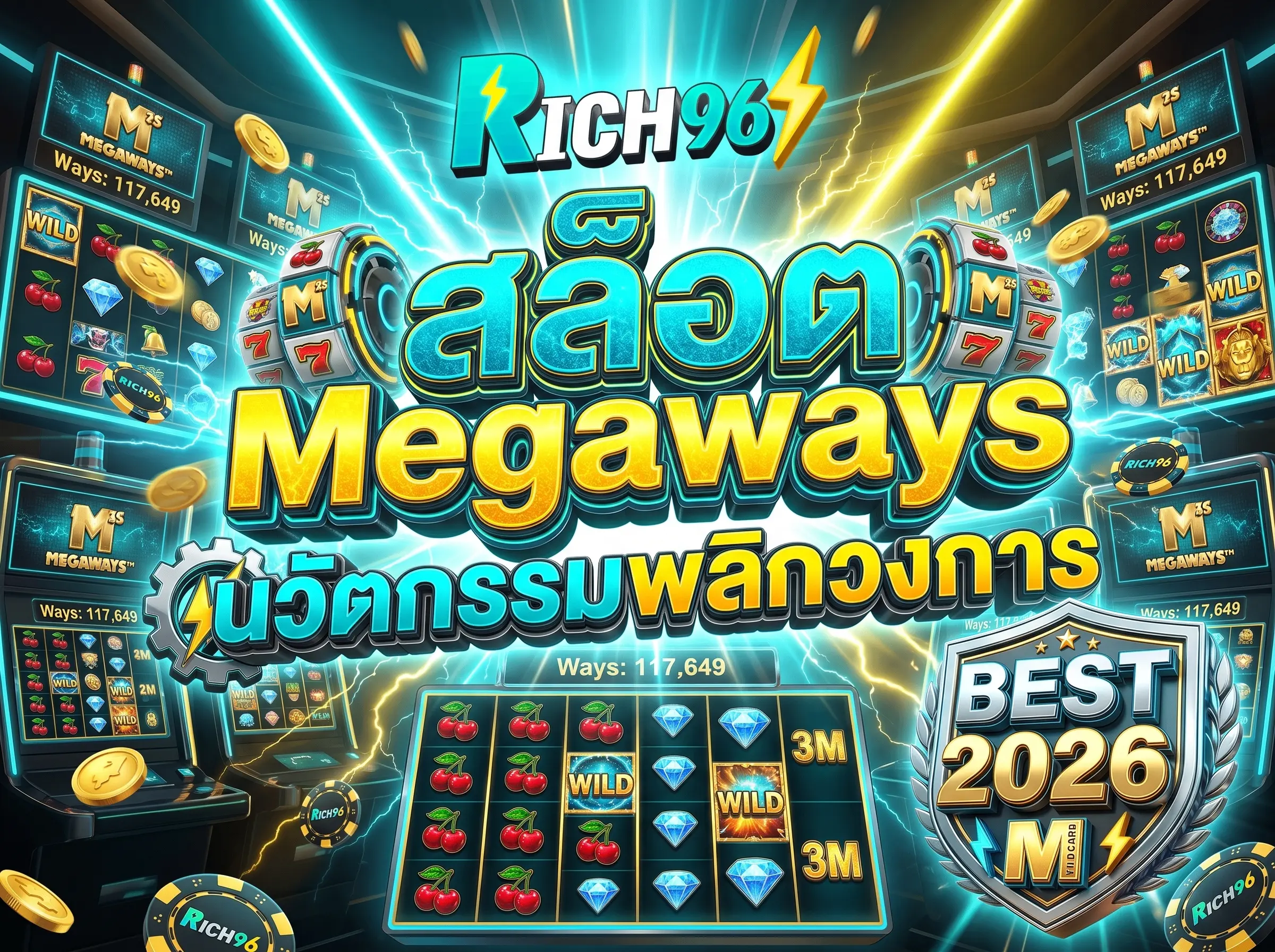 สล็อต Megaways นวัตกรรมพลิกวงการ BEST 2026