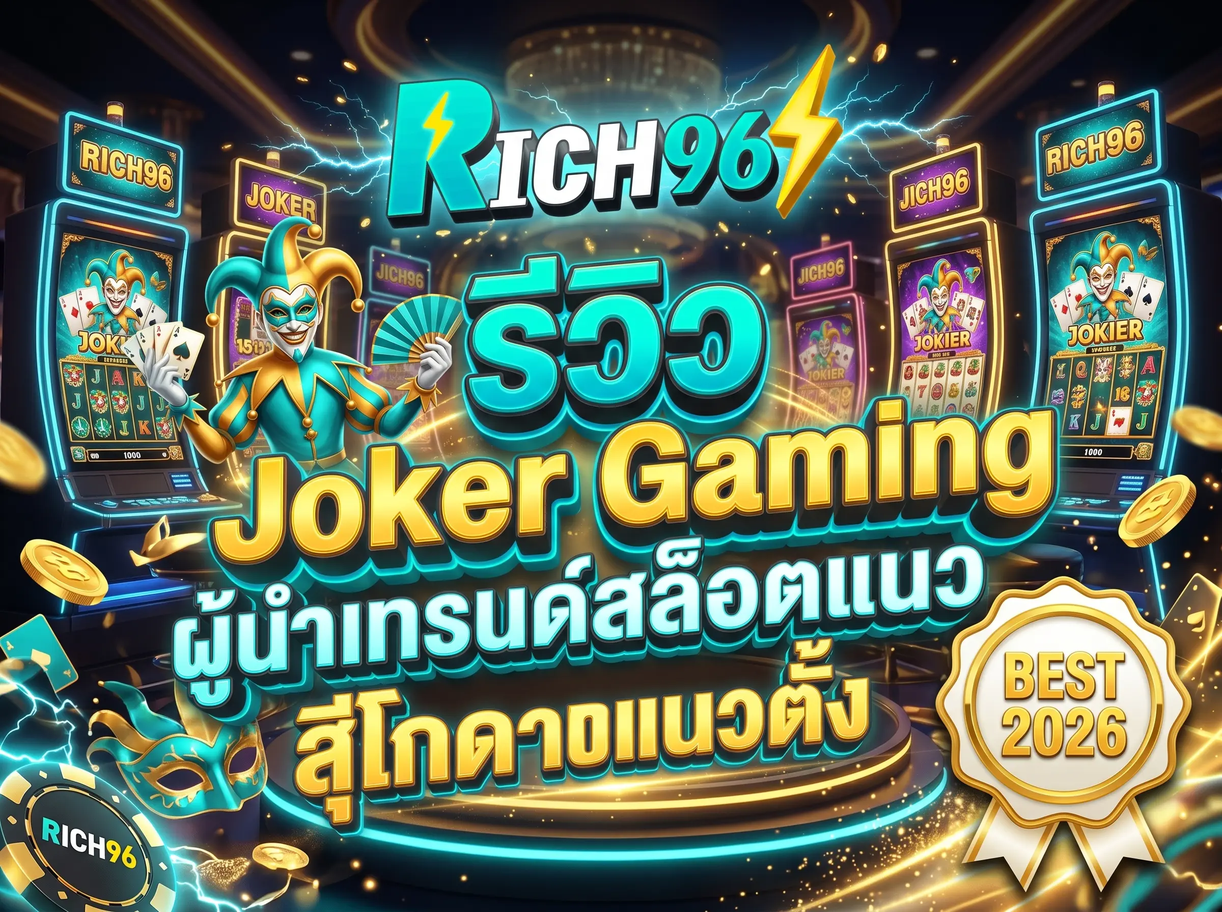 รีวิว Joker Gaming ผู้นำเทรนด์สล็อตแนวตั้ง BEST 2026