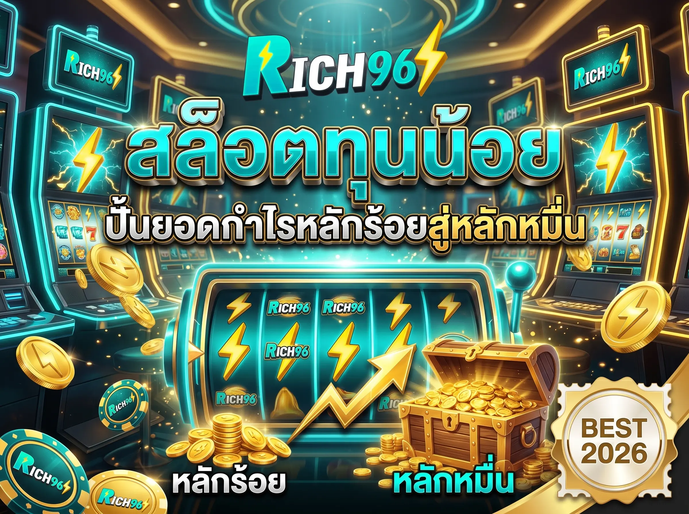 สล็อตทุนน้อย ปั้นยอดกำไรหลักร้อยสู่หลักหมื่น BEST 2026