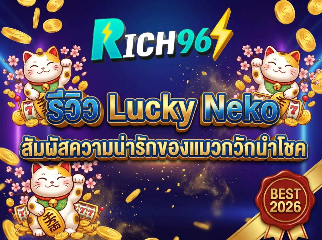 รีวิว Lucky Neko สัมผัสความน่ารักของแมวกวักนำโชค BEST 2026