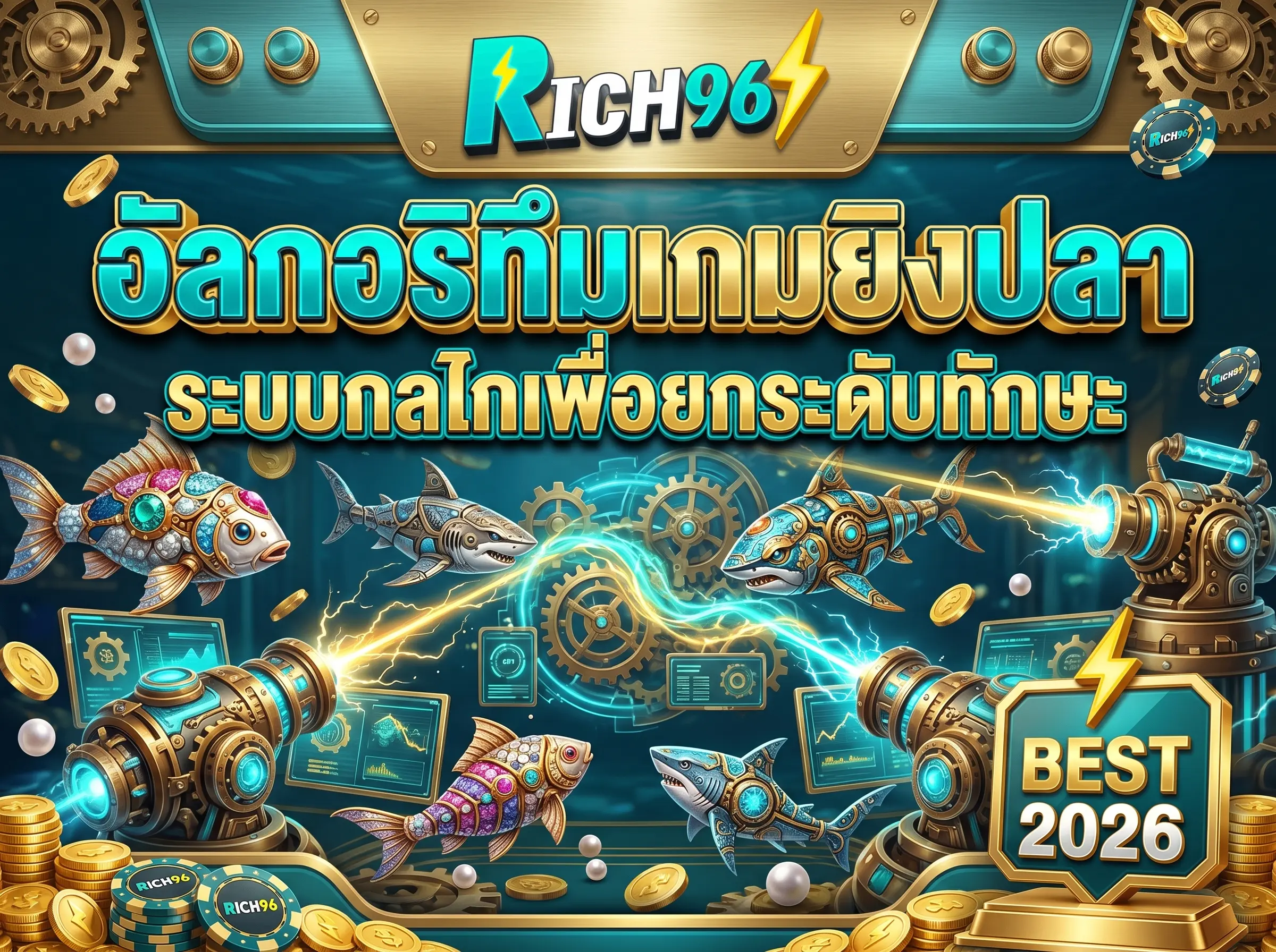 อัลกอริทึมเกมยิงปลา ระบบกลไกเพื่อยกระดับทักษะ BEST 2026