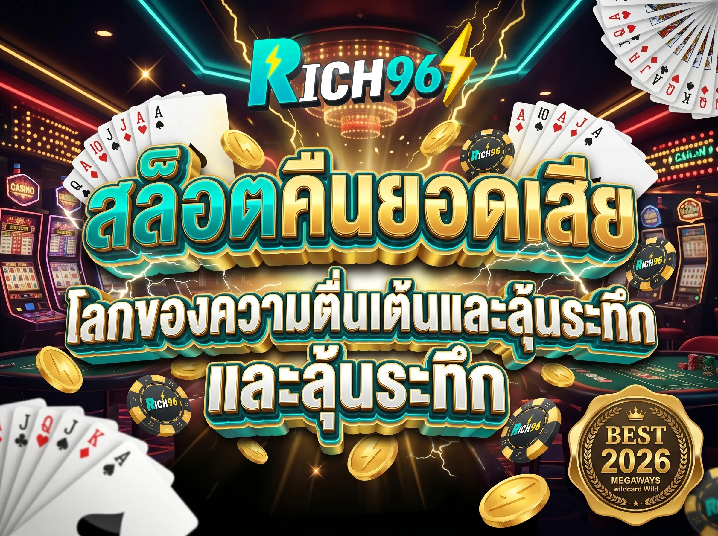 สล็อตคืนยอดเสีย โลกของความตื่นเต้นและลุ้นระทึก BEST 2026