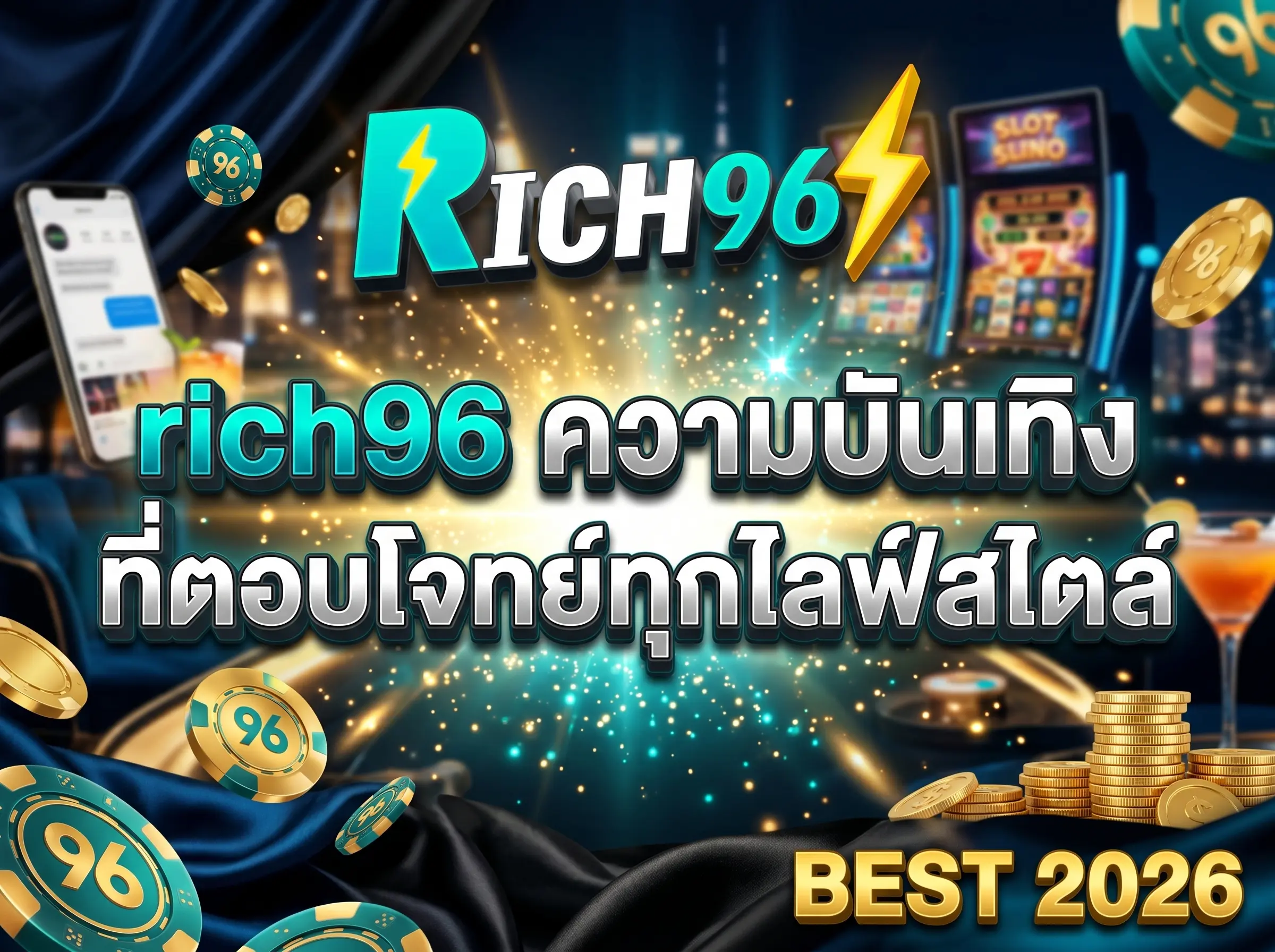 rich96 ความบันเทิงที่ตอบโจทย์ทุกไลฟ์สไตล์ BEST 2026