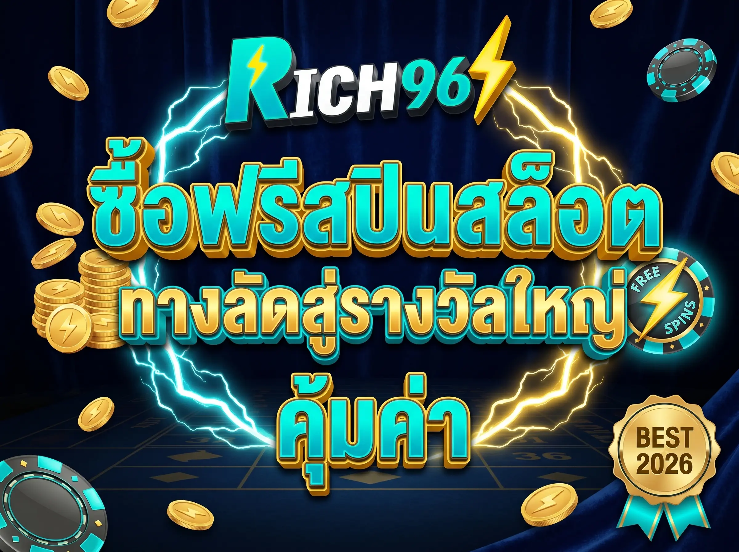 ซื้อฟรีสปินสล็อต ทางลัดสู่รางวัลใหญ่ คุ้มค่า BEST 2026
