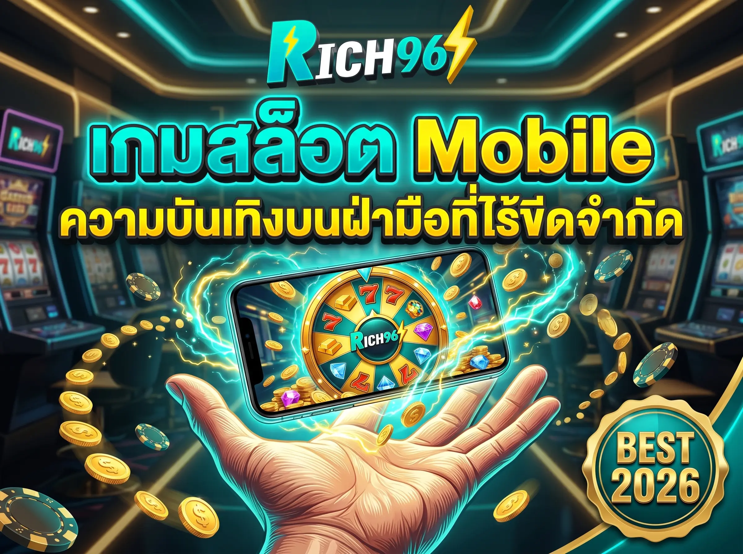 เกมสล็อต Mobile ความบันเทิงบนฝ่ามือที่ไร้ขีดจำกัด BEST 2026